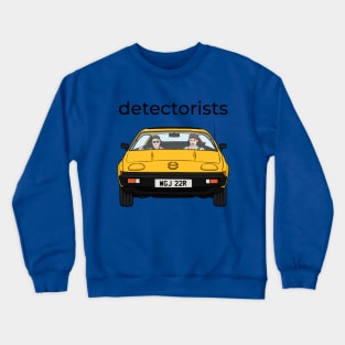 Detectorists Logo - Lance & Andy - TR7 - DMDC Crewneck Sweatshirt